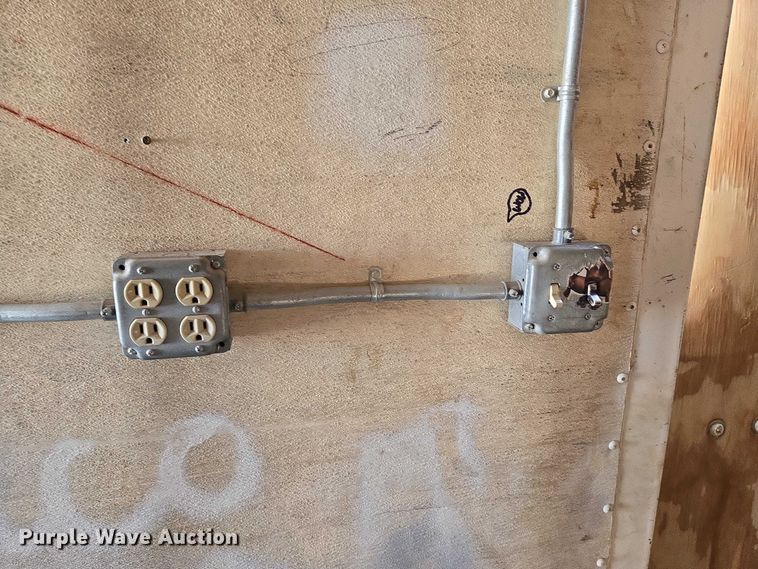 image for item EN8228 1988 Utility dry van office trailer