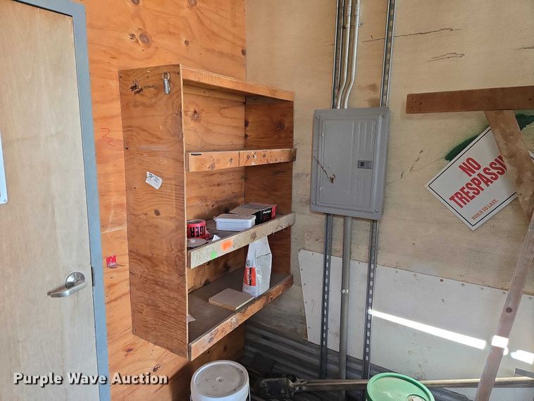 image for item EN8228 1988 Utility dry van office trailer