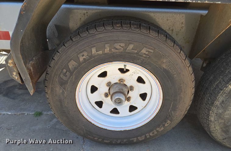 image for item EN8241 2010 EcoQuip EQ400T-A vapor abrasive blast system trailer