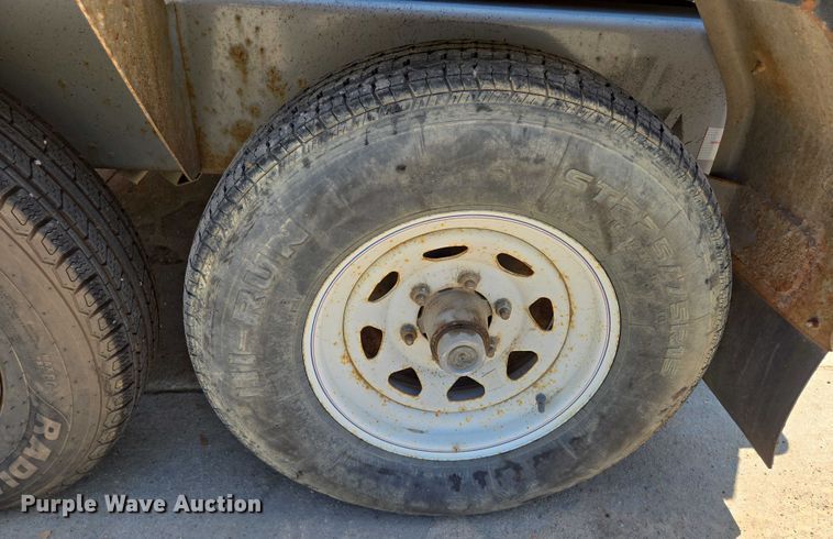 image for item EN8241 2010 EcoQuip EQ400T-A vapor abrasive blast system trailer