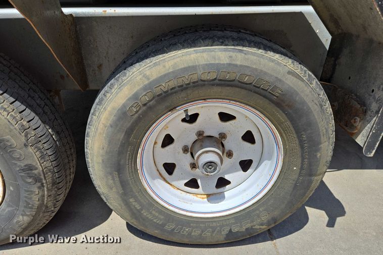 image for item EN8241 2010 EcoQuip EQ400T-A vapor abrasive blast system trailer