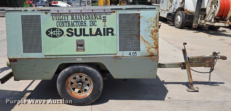 image for item EN8242 1994 Sullair 185 DPQ JD air compressor
