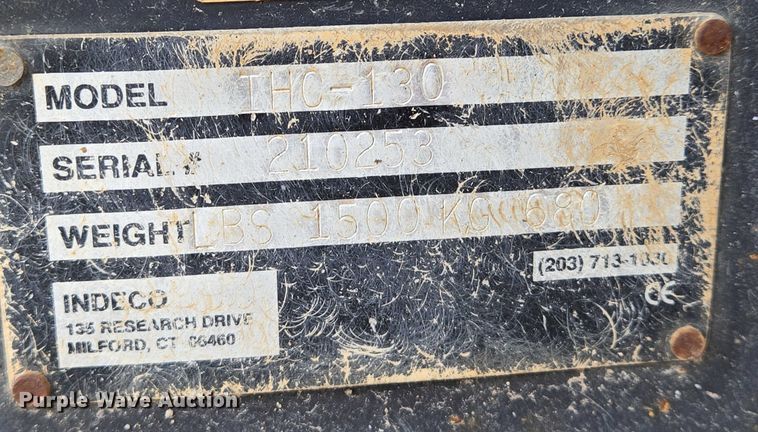 image for item EN8243 Indeco THC-130 plate compactor