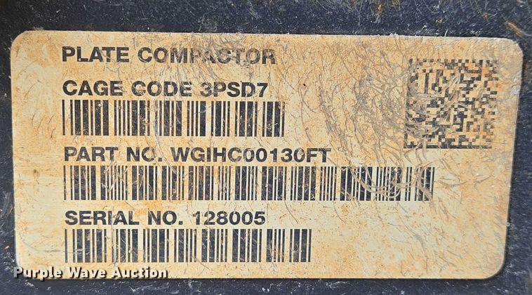 image for item EN8243 Indeco THC-130 plate compactor