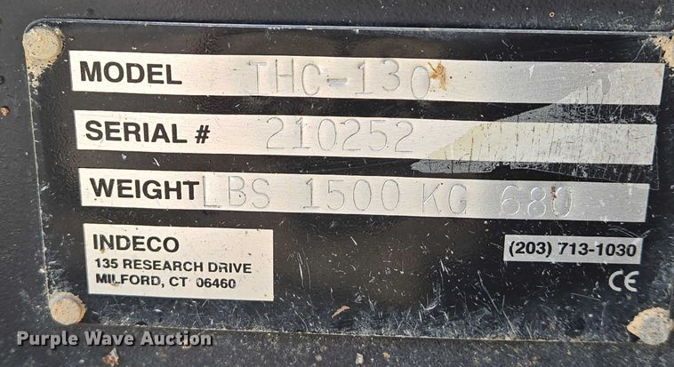 image for item EN8244 Indeco THC-130 plate compactor