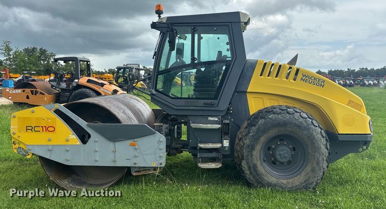 image for item EQ4053 2019 Wacker Neuson RC110 single drum vibratory roller