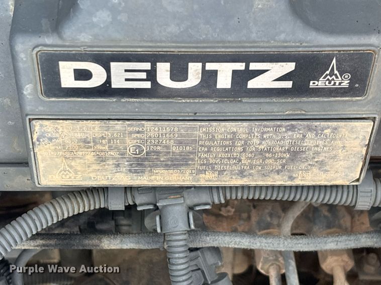 image for item EQ4053 2019 Wacker Neuson RC110 single drum vibratory roller