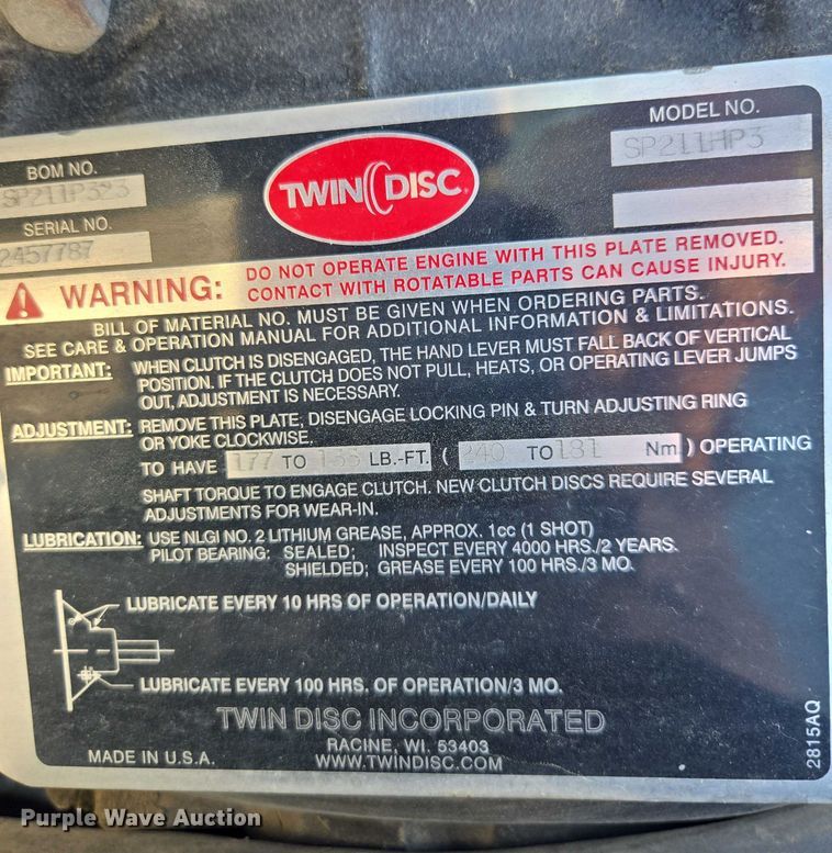 image for item FB9401 2002 Asphalt Zipper AZ-360HD cold planer