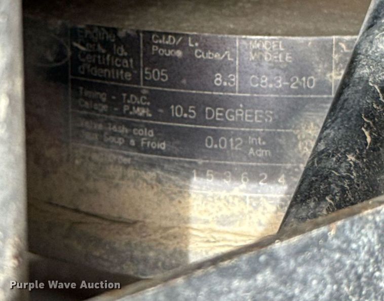 image for item HI9262 1996 Ford F800 utility / service truck