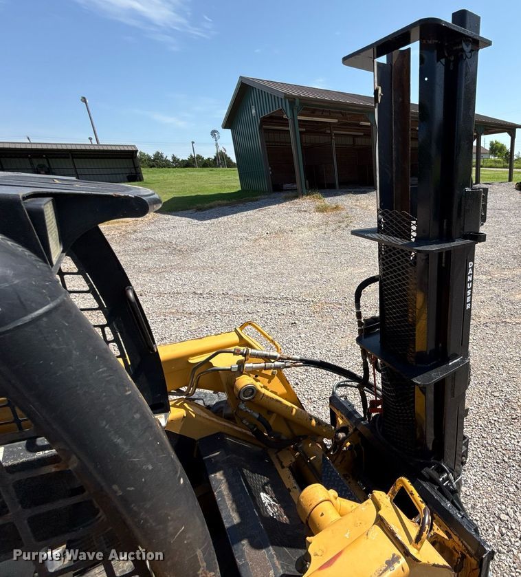 image for item HI9337 Danuser Postmaster 9000 9187 skid steer post driver