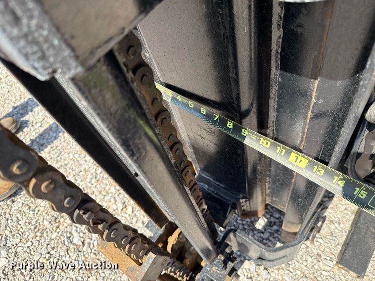 image for item HI9337 Danuser Postmaster 9000 9187 skid steer post driver