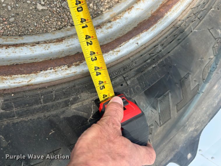 image for item ZA0687 (8) 710/70R42 tires and wheels