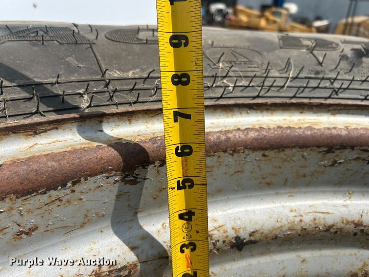 image for item ZA0687 (8) 710/70R42 tires and wheels