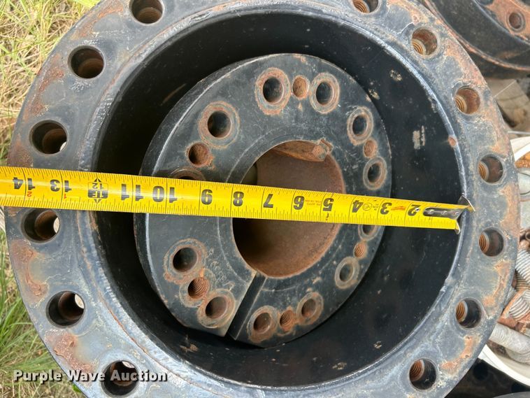 image for item ZA0687 (8) 710/70R42 tires and wheels