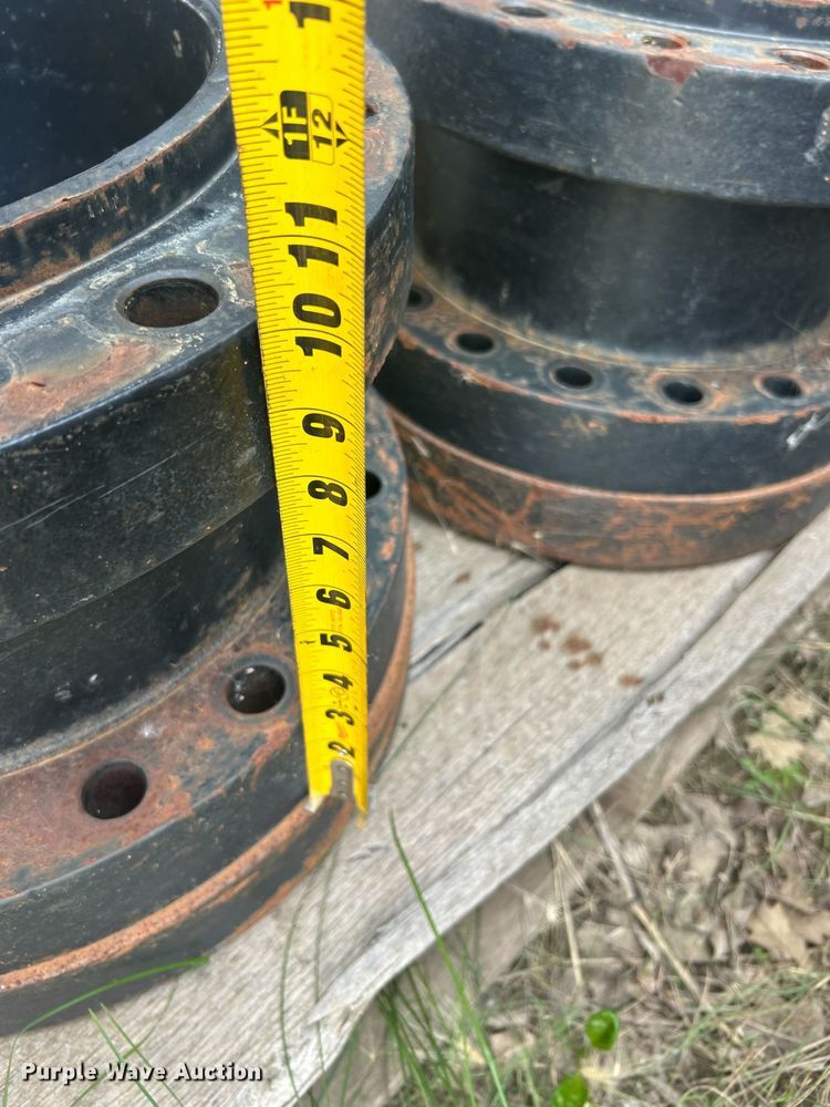 image for item ZA0687 (8) 710/70R42 tires and wheels