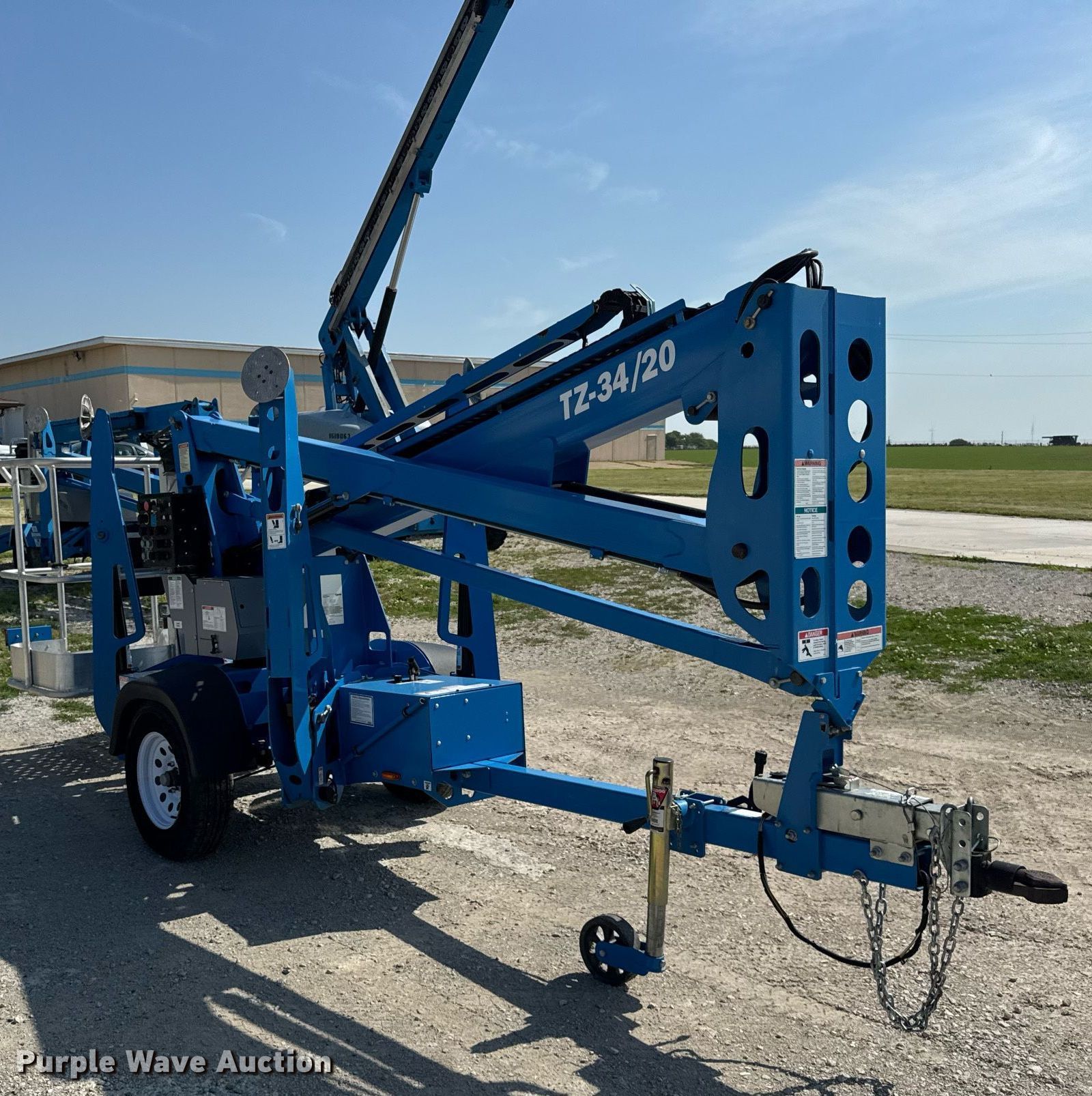 2018 Genie TZ34/20 boom lift in Vandalia, IL | Item DI9147 sold
