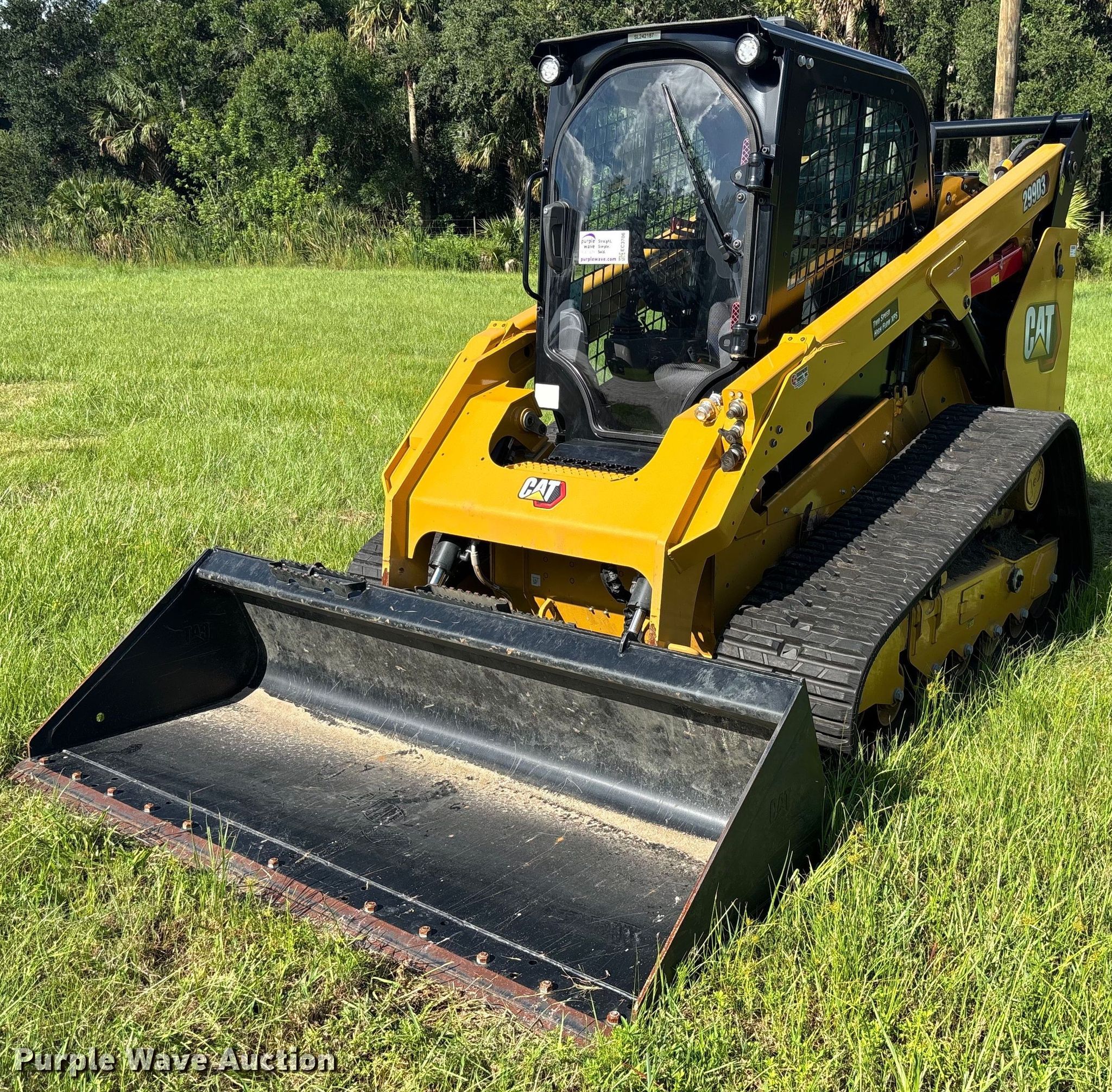 2024 Caterpillar 299D3 tracked skid steer loader in Fort