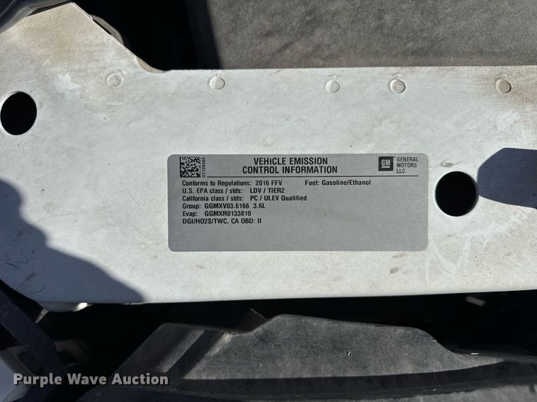 image for item DH9871 2016 Chevrolet Impala Limited 