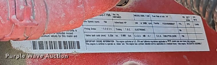 image for item DR3853 2016 IC 3000 school bus