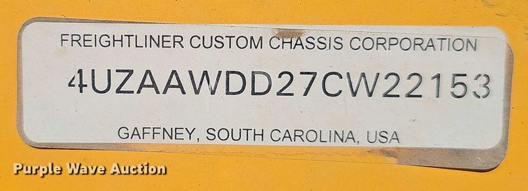 image for item DR3854 2007 Thomas Built school bus