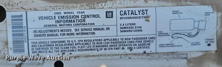 image for item DR3858 2005 Chevrolet Impala 