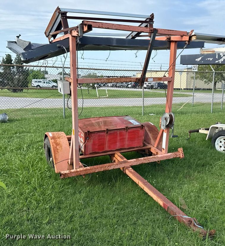 image for item DS3796 PowerMax PM3-35LX arrow board trailer