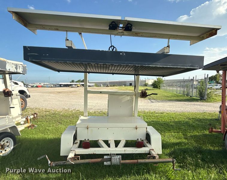 image for item DS3797 2001 American Signal Co arrow board trailer