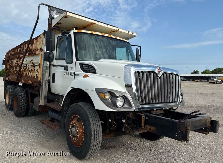 image for item DS3799 2008 International 7400 dump truck