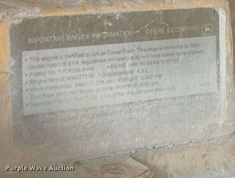 image for item DS3801 John Deere 310SE backhoe