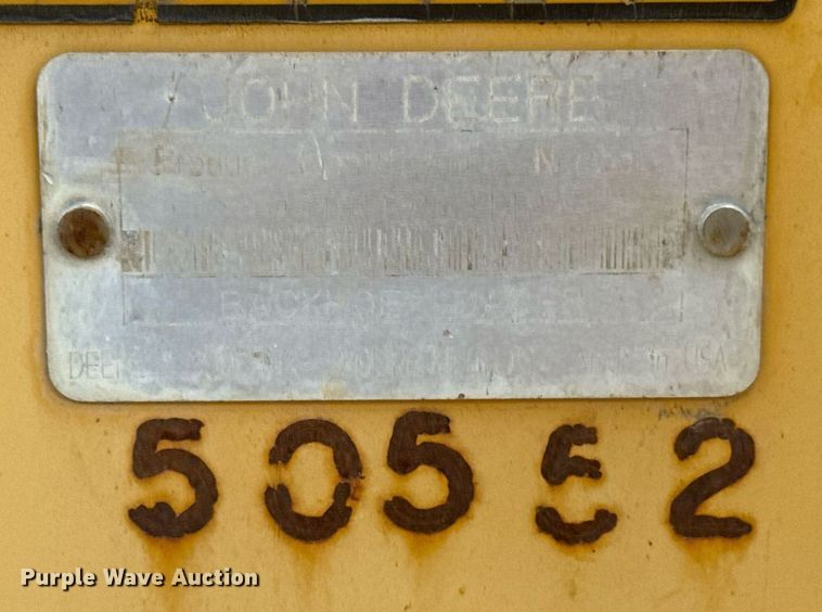 image for item DS3801 John Deere 310SE backhoe