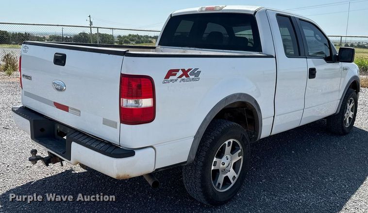 image for item DT6677 2006 Ford F150 SuperCab pickup truck