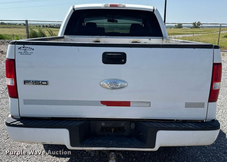 image for item DT6677 2006 Ford F150 SuperCab pickup truck