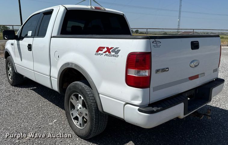 image for item DT6677 2006 Ford F150 SuperCab pickup truck