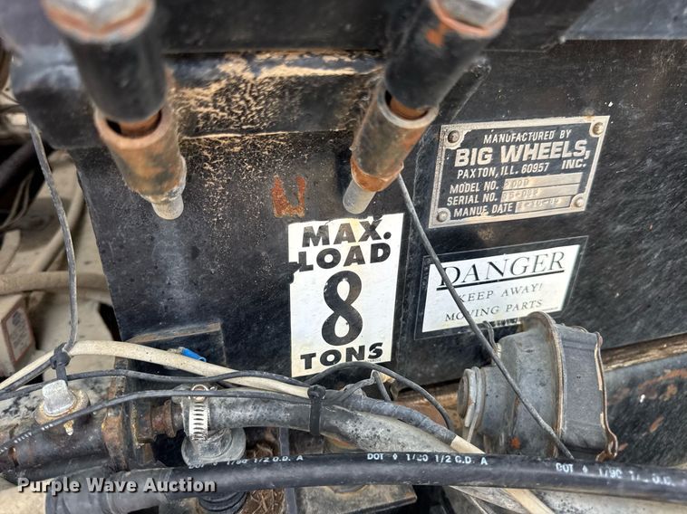 image for item DV4145 Big Wheels applicator truck