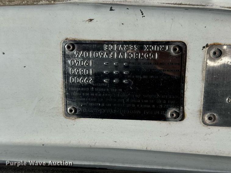 image for item DV4145 Big Wheels applicator truck