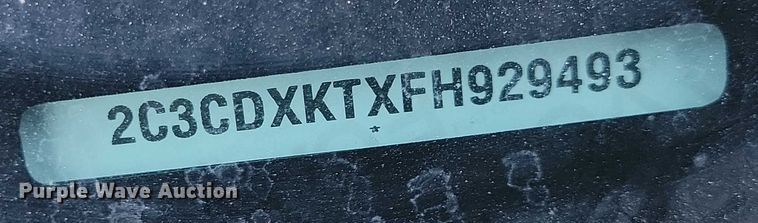 image for item DX7145 2015 Dodge Charger Police 