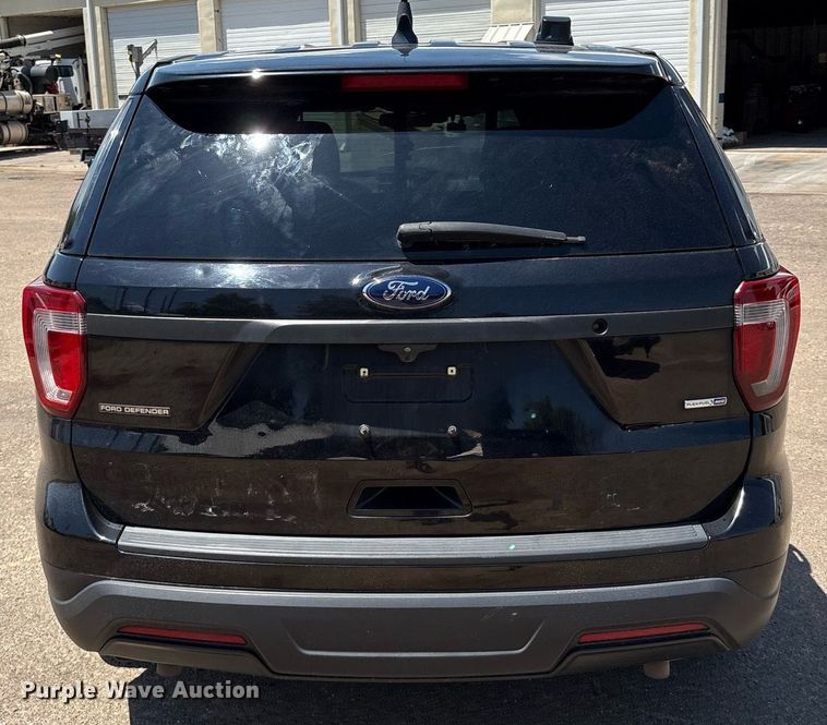 image for item DX8002 2019 Ford Explorer Police Interceptor SUV