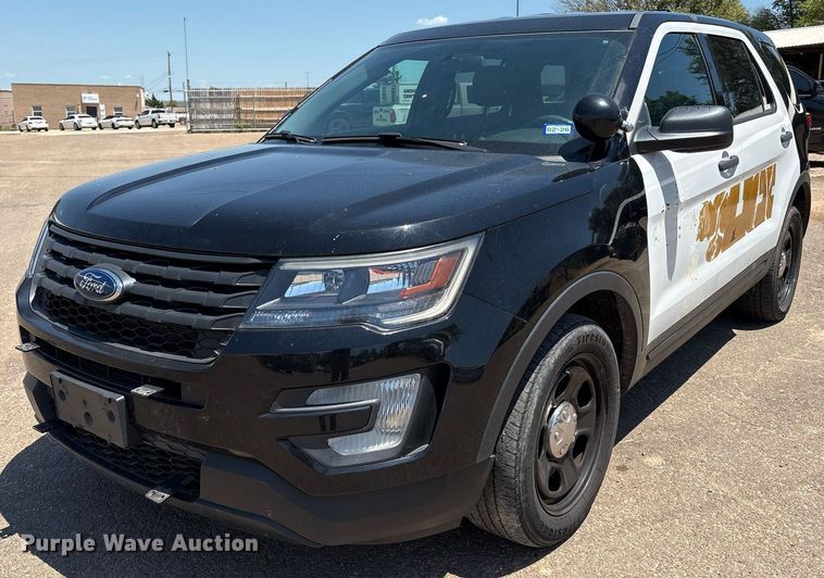 image for item DX8003 2018 Ford Explorer Police Intercepter SUV