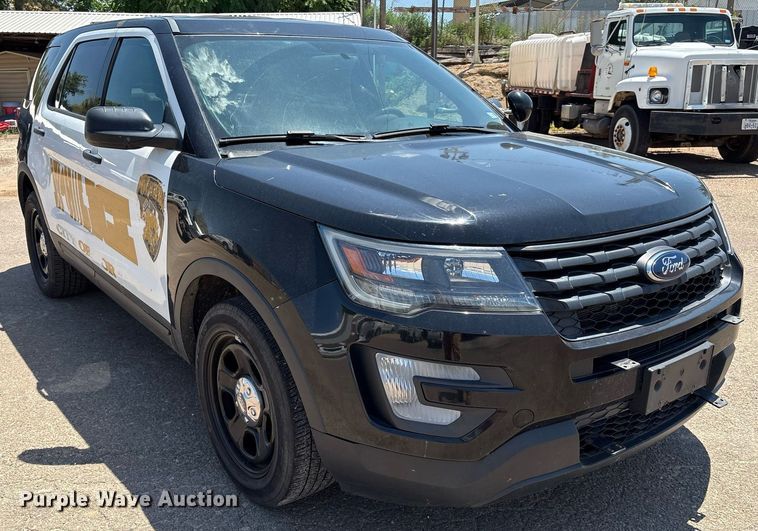 image for item DX8003 2018 Ford Explorer Police Intercepter SUV