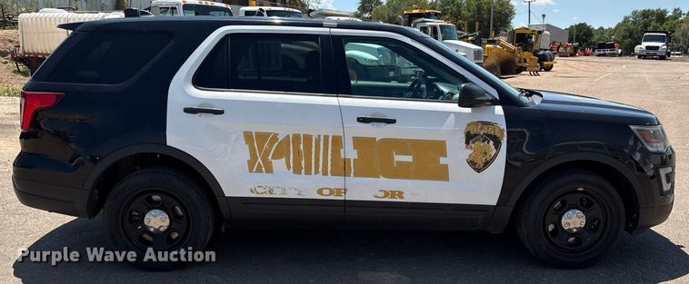 image for item DX8003 2018 Ford Explorer Police Intercepter SUV