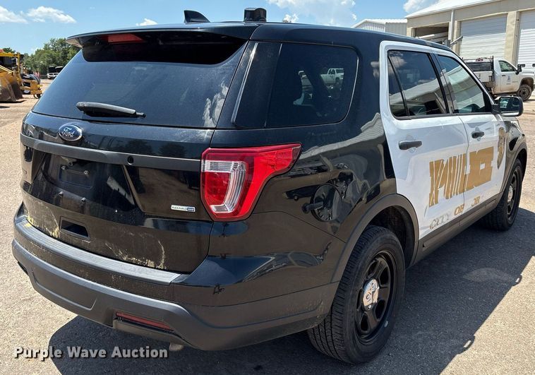 image for item DX8003 2018 Ford Explorer Police Intercepter SUV