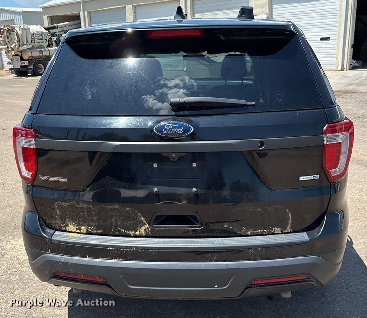 image for item DX8003 2018 Ford Explorer Police Intercepter SUV