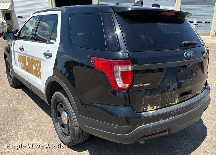 image for item DX8003 2018 Ford Explorer Police Intercepter SUV