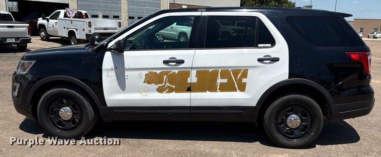 image for item DX8003 2018 Ford Explorer Police Intercepter SUV