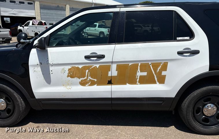 image for item DX8003 2018 Ford Explorer Police Intercepter SUV