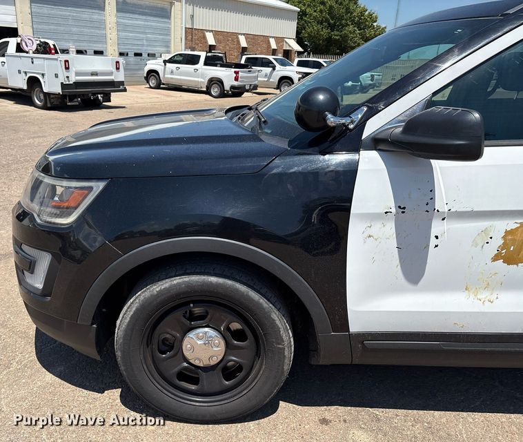 image for item DX8003 2018 Ford Explorer Police Intercepter SUV