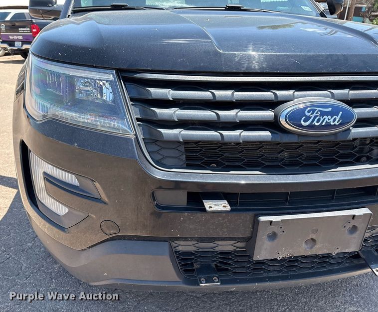 image for item DX8003 2018 Ford Explorer Police Intercepter SUV