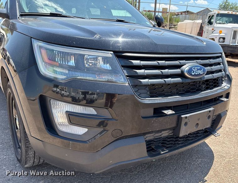 image for item DX8003 2018 Ford Explorer Police Intercepter SUV