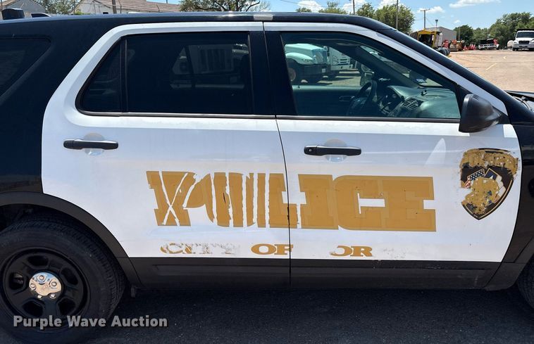 image for item DX8003 2018 Ford Explorer Police Intercepter SUV