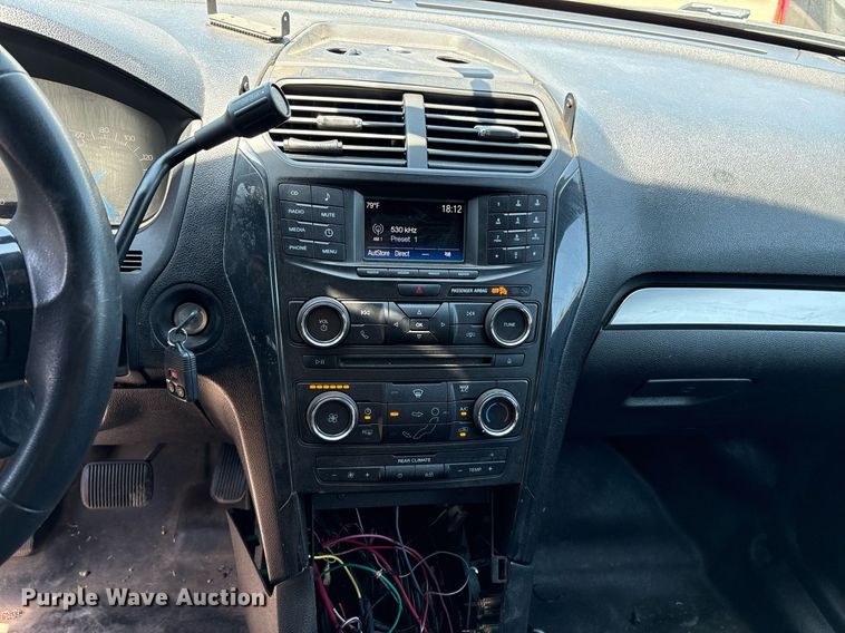 image for item DX8003 2018 Ford Explorer Police Intercepter SUV